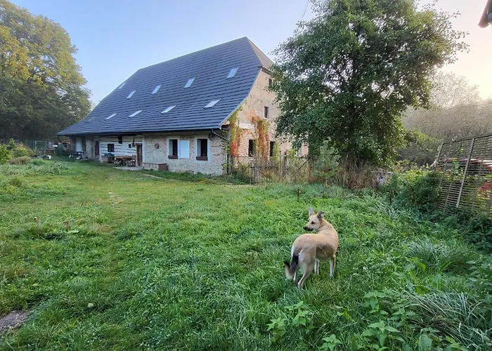 Vegan House - Kamienny Pokoj 미에드지레시 사진