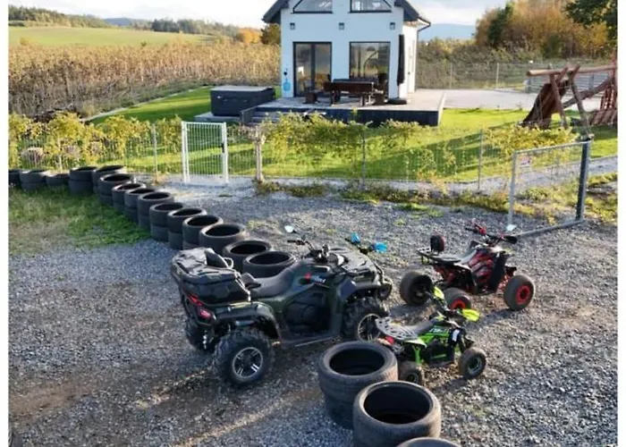 Debowina Domek W Slonecznikach, Jacuzzi, Quady, Gory תמונה