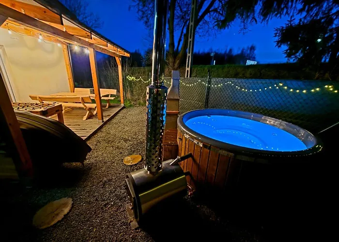 Holiday House Lawendowa Przystan - Dom Z Jacuzzi Nad Jeziorem Miszkowice foto